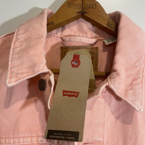 NWT Levi's Pink Trucker Jacket - S - Picture 6 of 7